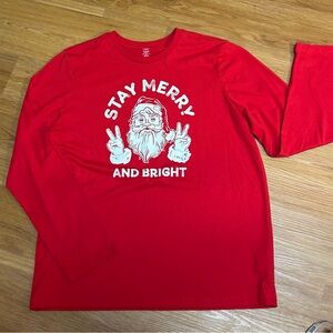 Santa Tee Boys Husky - Christmas/Holiday